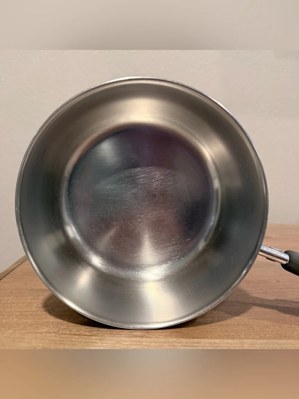 Vintage Revere Ware 1 Qt Copper Bottom Saucepan w/ Lid 1983 Clinton IL USA